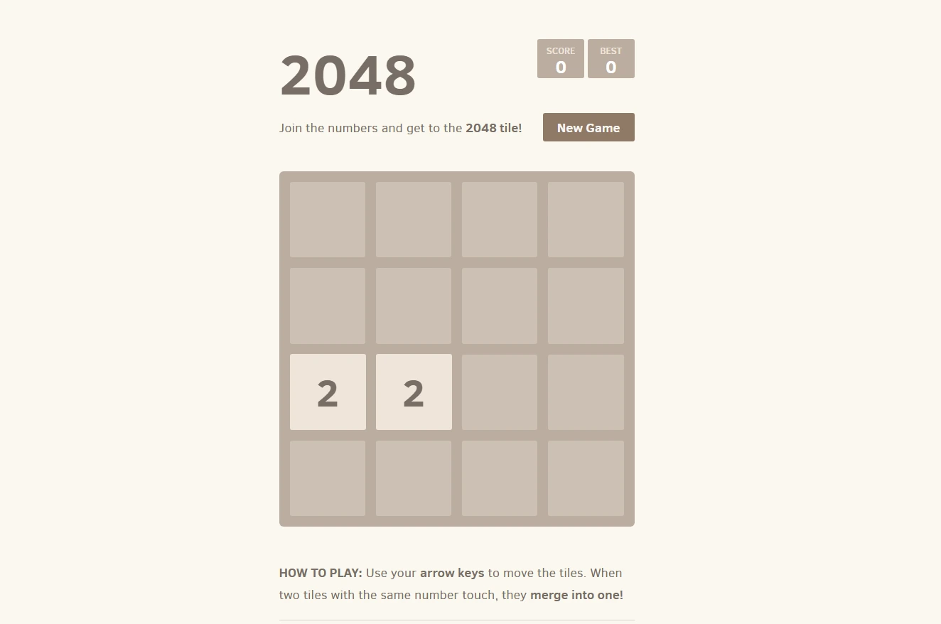 2048 Oyna – 2048 Oyunu